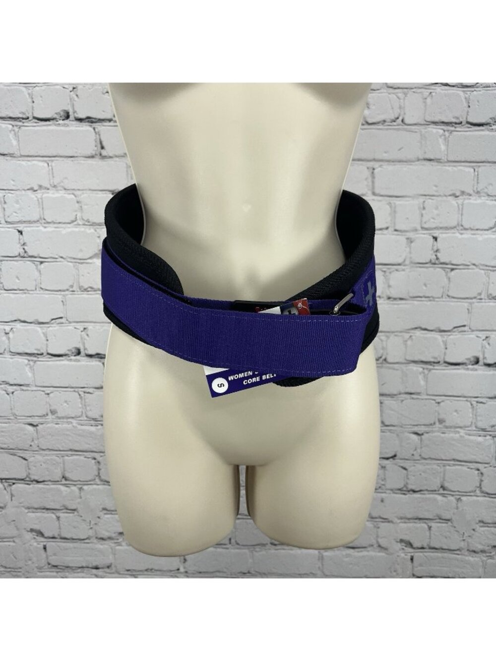 NWT Harbinger Purple Black Womens 5” Foam Padded Core Support Belt Lifting M